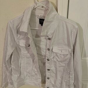 White Denim Jacket